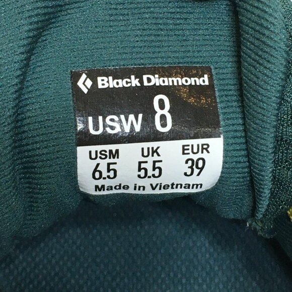 Black Diamond Womens Shoes - Size 8 - Pre-Owned - R3VN6B - Picture 7 of 7